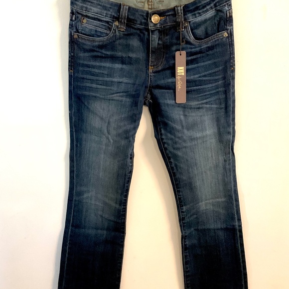 Kut from the Kloth - NATALIE High Rise Bootcut Woman’s Blue Jeans - NWT Size 8 - Picture 4 of 8